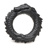 Penisring Kaiman Silikon Schwarz 7,6 cm