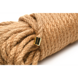 Bondage-Seil Jute geflochten Braun 13,2 x Ø 0,6 cm