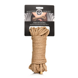 Bondage-Seil Jute geflochten Braun 13,2 x Ø 0,6 cm