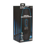 Masturbator Milker Max stoßend und vibrierend Schwarz 27,4 cm