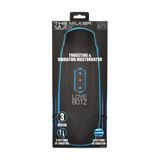 Masturbator Milker Max stoßend und vibrierend Schwarz 27,4 cm