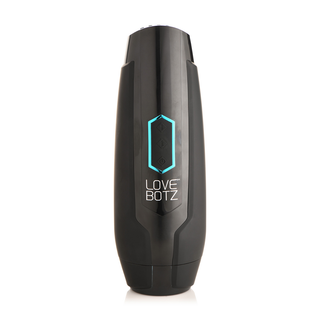Masturbator Milker Max stoßend und vibrierend Schwarz 27,4 cm
