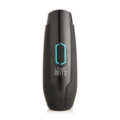 Masturbator Milker Max stoßend und vibrierend Schwarz 27,4 cm