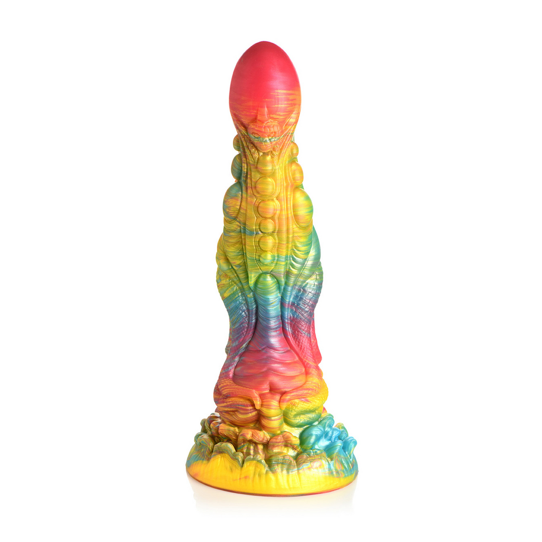 Dildo Majestic Merman Silikon Regenbogen 22,1 cm
