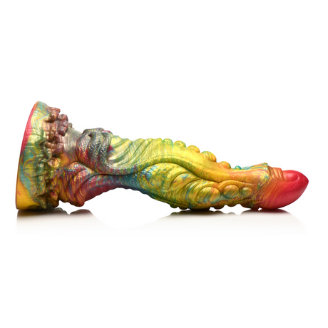 Dildo Majestic Merman Silikon Regenbogen 22,1 cm