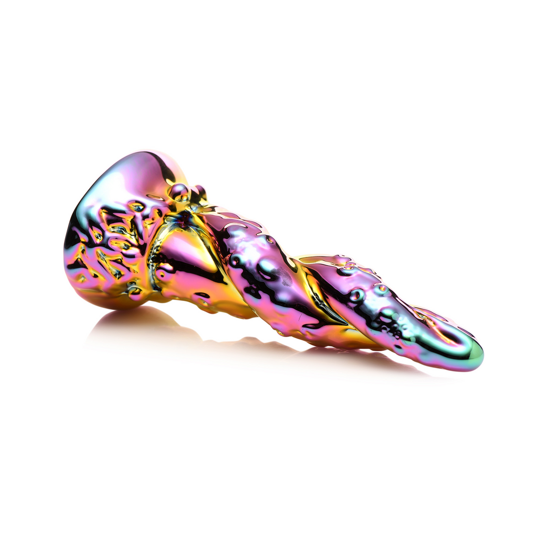 Dildo Zauberin Glas Regenbogen 13,2 cm