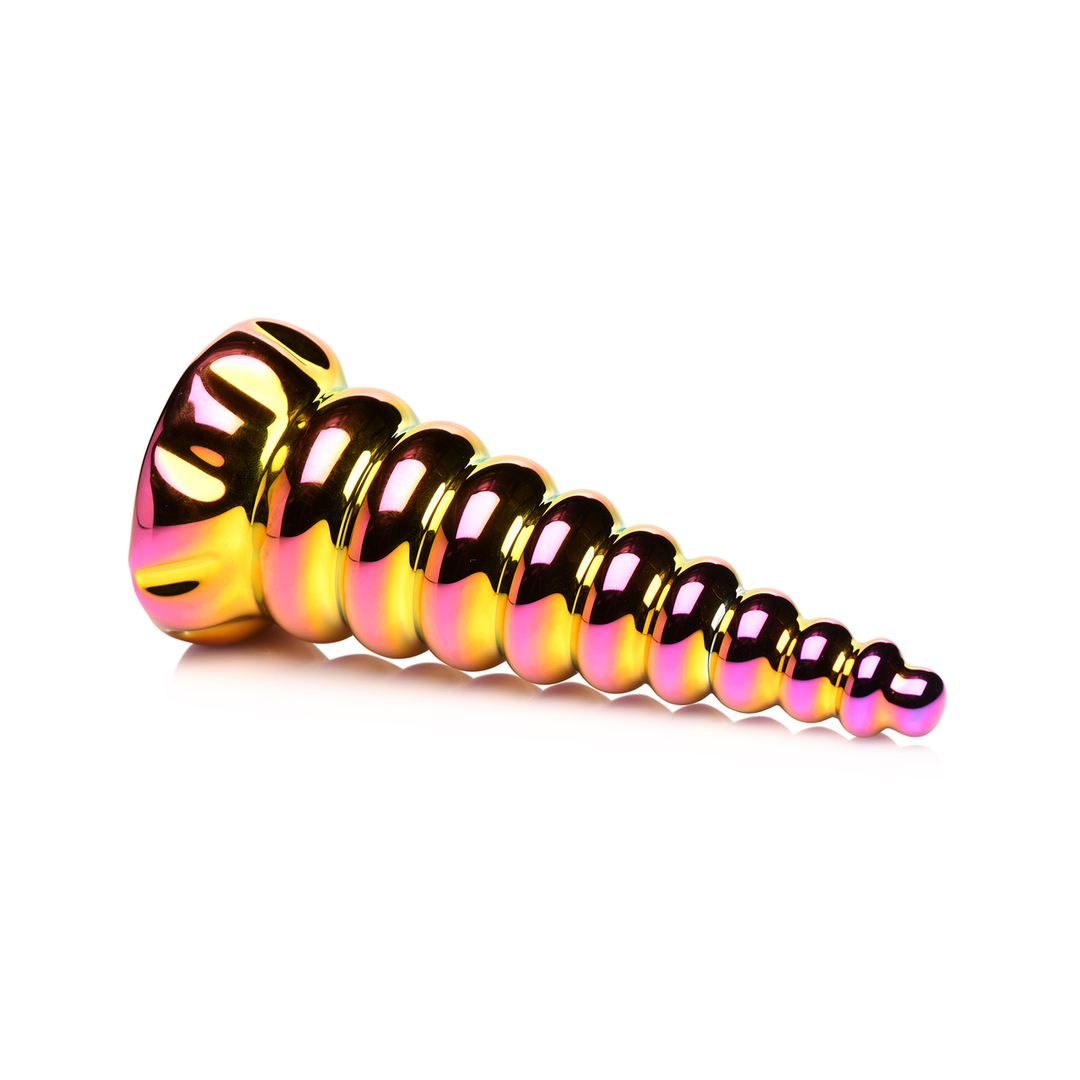 Dildo Twilight Glas Regenbogen 14 cm