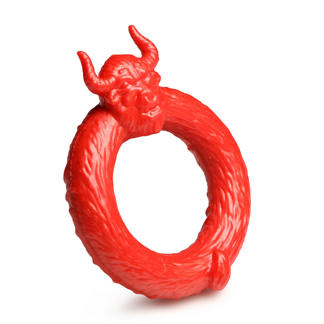 Penisring Beast Mode Silikon Rot 8,9 cm