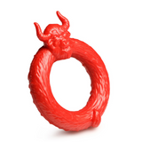 Penisring Beast Mode Silikon Rot 8,9 cm