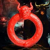 Penisring Beast Mode Silikon Rot 8,9 cm