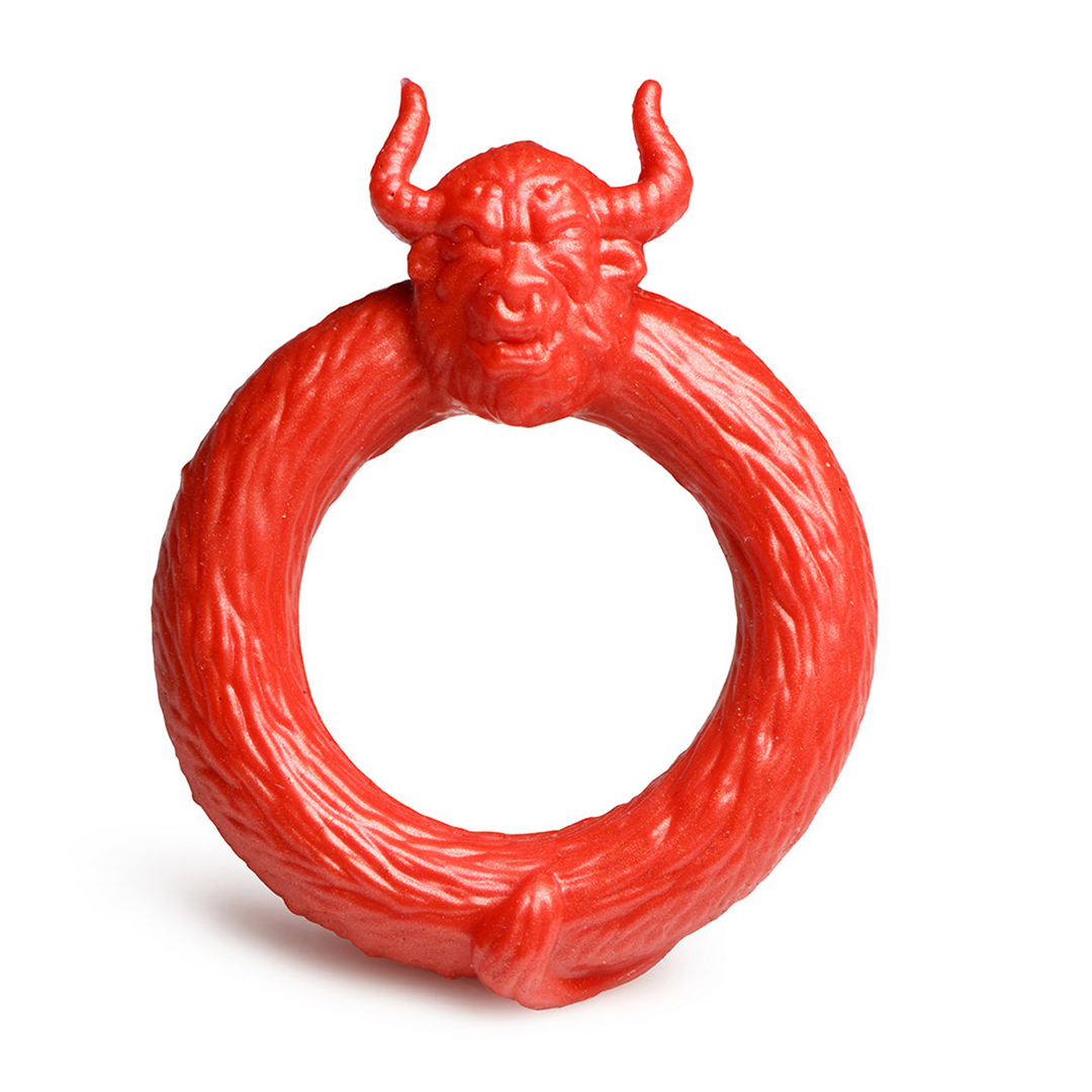 Penisring Beast Mode Silikon Rot 8,9 cm
