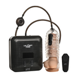 Masturbator Milker Stamina automatisch vibrierend und saugend Durchsichtig 19,8 x Ø 7,1 cm