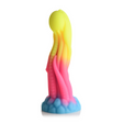 Dildo Creature Cocks Tenta-Glow nachtleuchtend Silikon Regenbogen 19,1 cm