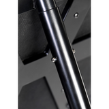 Andreaskreuz Deluxe Schwarz 183,4 cm