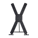 Andreaskreuz Deluxe Schwarz 183,4 cm