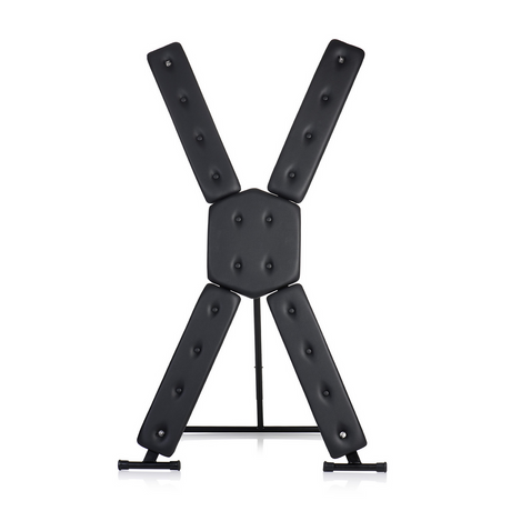 Andreaskreuz Deluxe Schwarz 183,4 cm