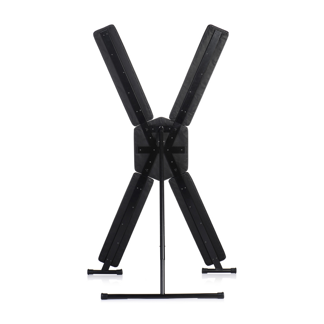 Andreaskreuz Deluxe Schwarz 183,4 cm