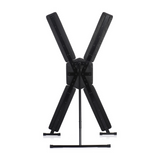 Andreaskreuz Deluxe Schwarz 183,4 cm
