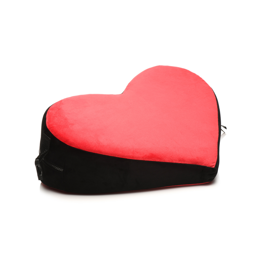 Bondage-Liebeskissen Schwarz/Rot 31,8 cm