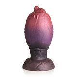 Silikon-Ei Drachenschlupf Schwarz/Rot 11,4 cm