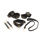 Handschellen-Set Liebesfesseln Schwarz