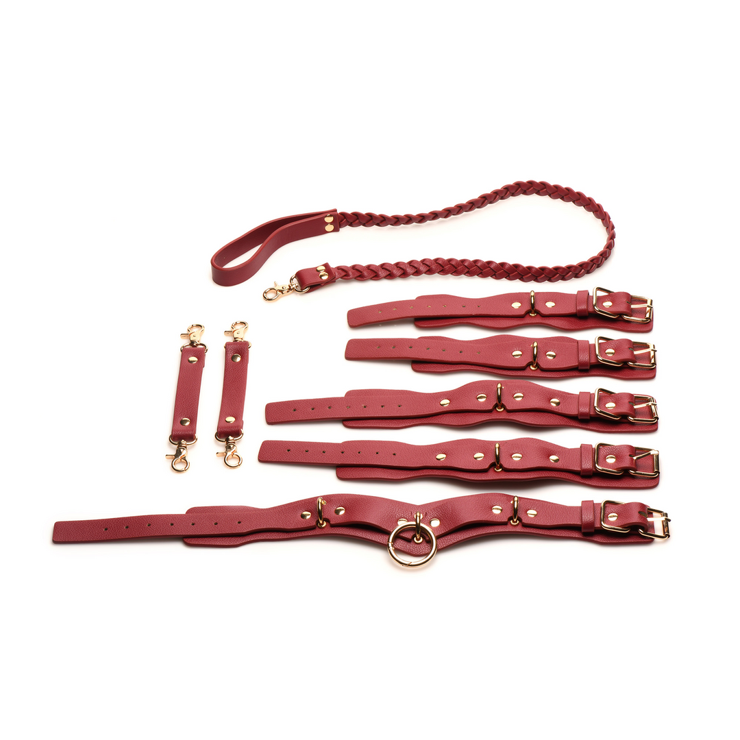 Handschellen-Set Liebesfesseln Schwarz