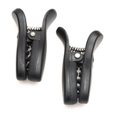 Nippelklemmen Dark Grip mit Vibration Schwarz 5 cm