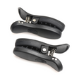 Nippelklemmen Master Series Dark Grip mit Vibration Silikon Schwarz 5 cm