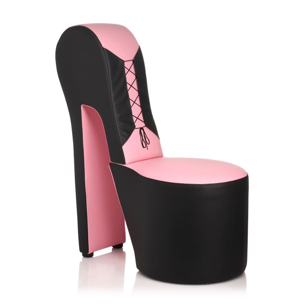 Sexstuhl Stiletto Schwarz/Pink 90,8 cm