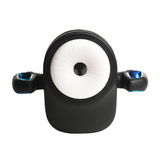 Masturbator Cyber Milker vibrierend mit Handyhalter Schwarz/Durchsichtig 18,3 x Ø 10,5 cm