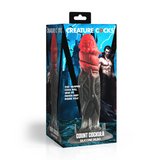Dildo Count Cockula Silikon Schwarz/Rot 20,3 x Ø 5,3 cm