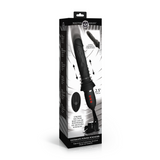 Realistischer Vibrator Power Pounder stoßend Silikon mit Fernbedienung Schwarz 17,8 x Ø 4,3 cm