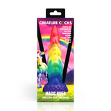 Dildo Magic Rider Einhorn Silikon Regenbogen 16 x Ø 4,3 cm