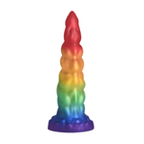 Dildo Magic Rider Einhorn Silikon Regenbogen 16 x Ø 4,3 cm