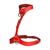 Brust-Harness Vixen für Damen Schwarz