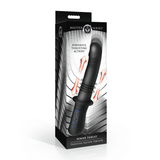 Vibrator Power Thrust stoßend Silikon Schwarz 16,5 x Ø 4 cm