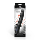 Vibrator Power Thrust stoßend Silikon Schwarz 16,5 x Ø 4 cm