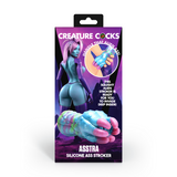 Masturbator Asstra Po Silikon Violett/Blau 10,9 cm