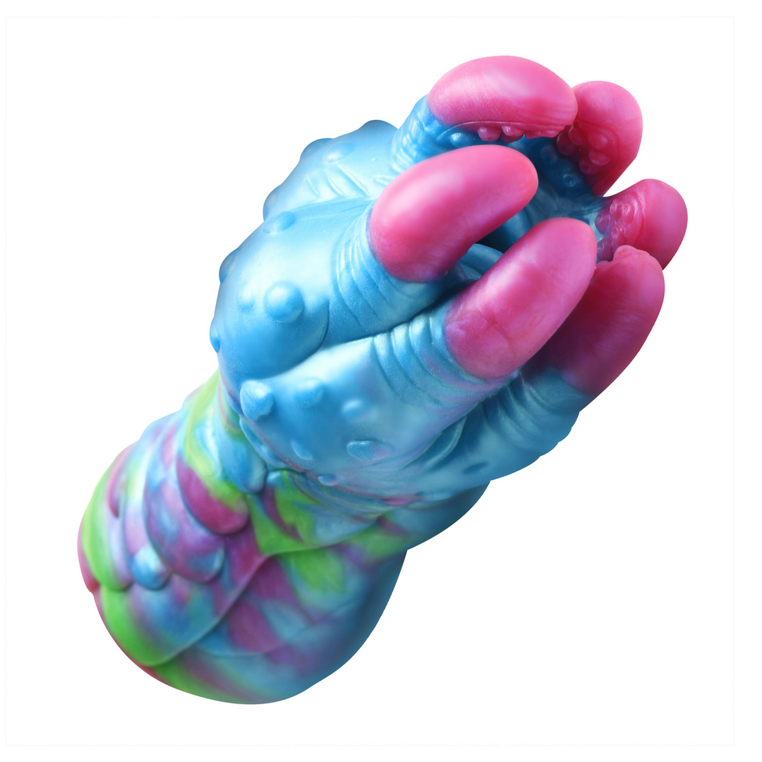 Masturbator Asstra Po Silikon Violett/Blau 10,9 cm