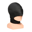 Maske Master Series Cocksucker Kapuze mit offenem Mund Elasthan Schwarz