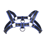 Harness Bulldog Schwarz/Blau