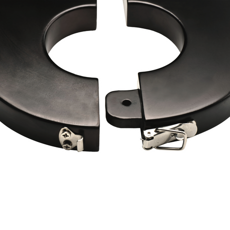 Hand- und Fußfesseln Trapped Schwarz 61 cm