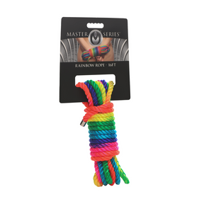 Bondage-Seil Regenbogen – Ansicht 2