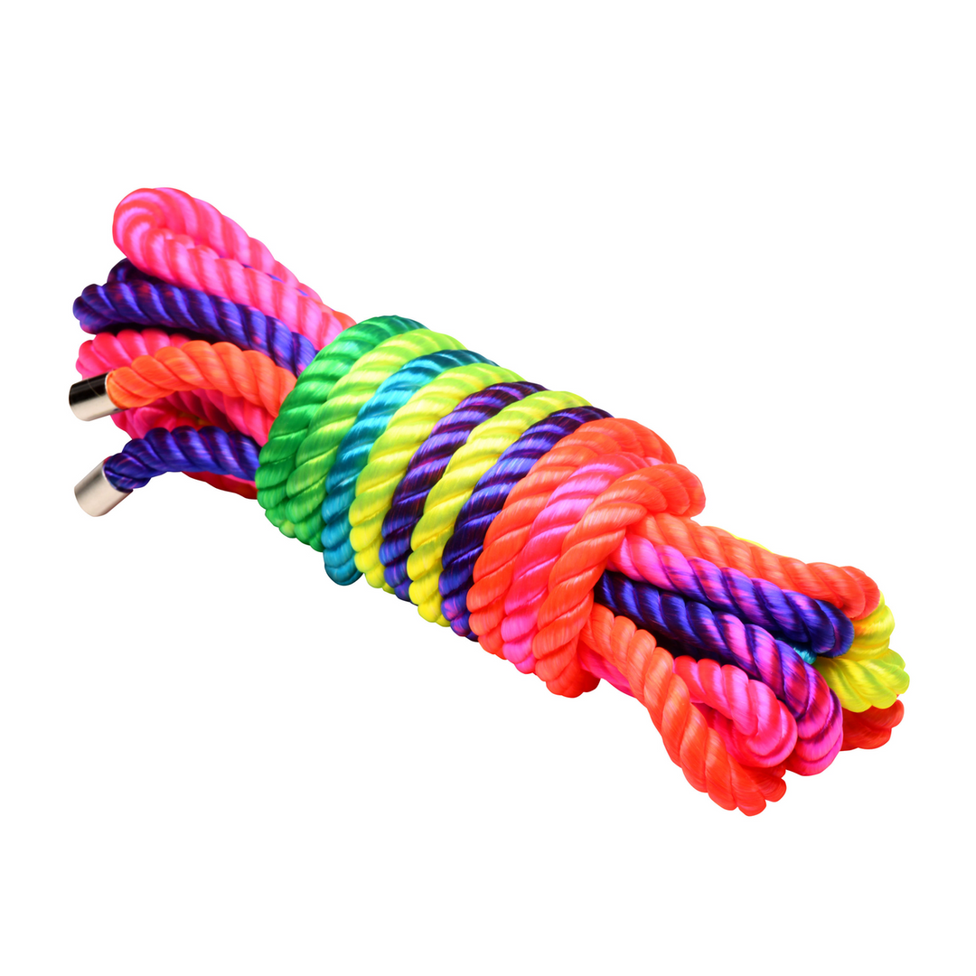 Bondage-Seil Regenbogen