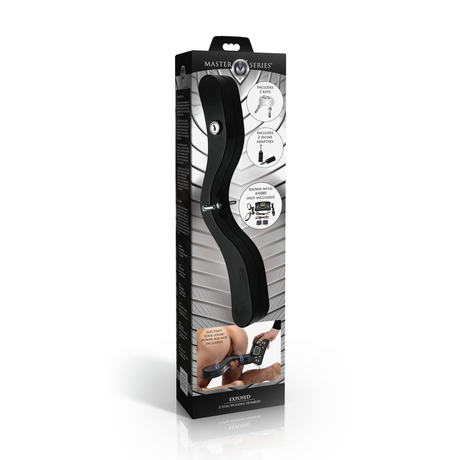 Humbler Exposed E-Stim Holz Schwarz 38,6 cm