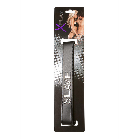 Halsband Sklave Schwarz