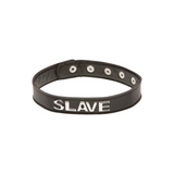 Halsband Sklave Schwarz