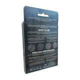 Penisringe EXS AquaBoost Control Rings 3er-Set Schwarz – Ansicht 3