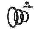 Penisringe EXS AquaBoost Control Rings 3er-Set Schwarz