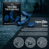Prostata-Vibrator EXS AquaPulse Triton Pro mit Fernbedienung Blau – Ansicht 6